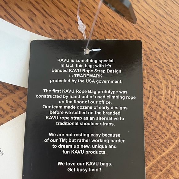 Kavu Plaid Rope Sling Bag - Picture 10 of 16